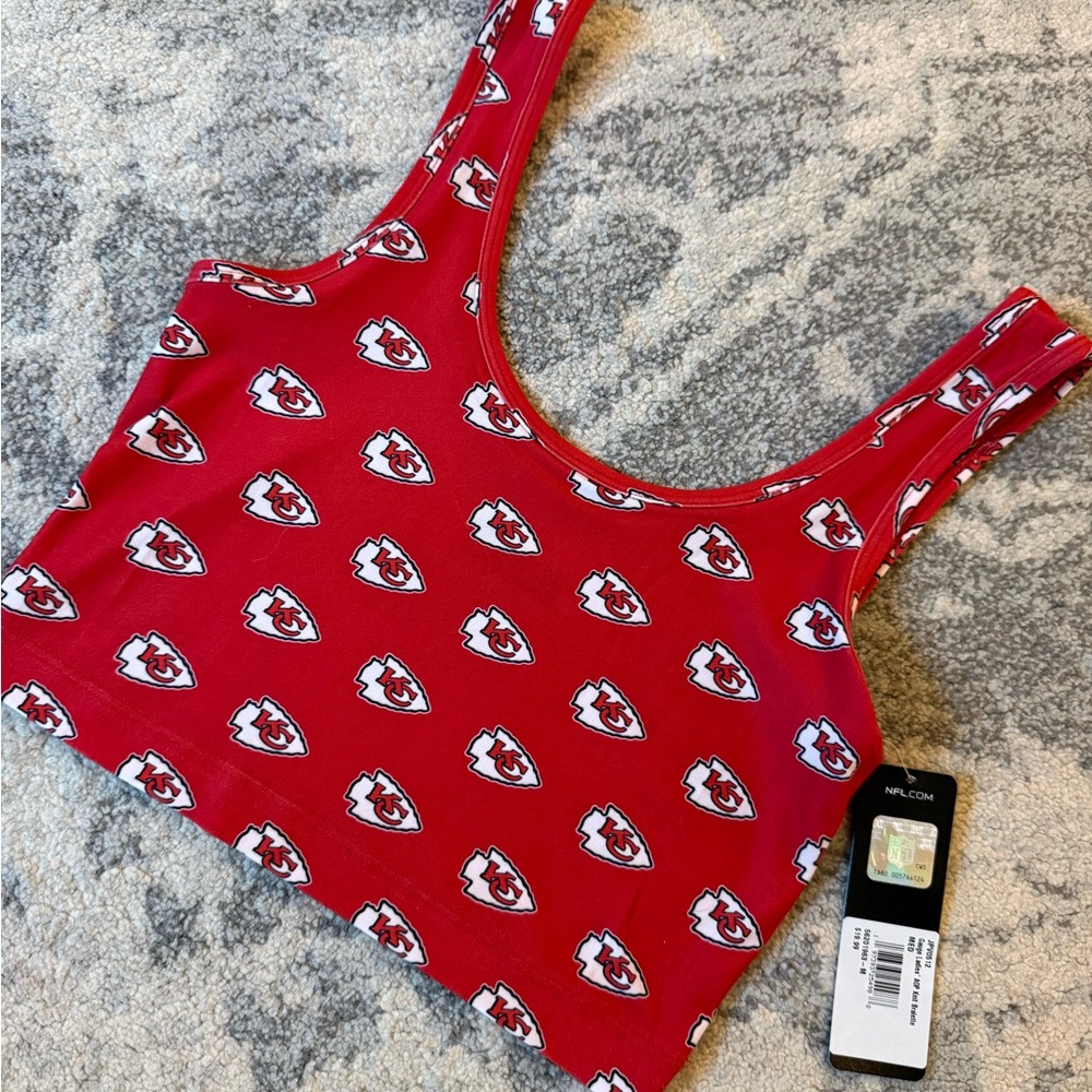 NFL Red Logo Bandana with White and Black Accents